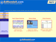 Tablet Screenshot of edrandall.com